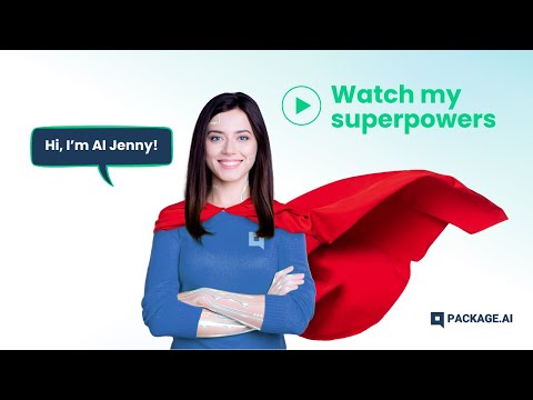 Introducing AI-Jenny, Package.ai’s personal virtual customer engagement agent logo