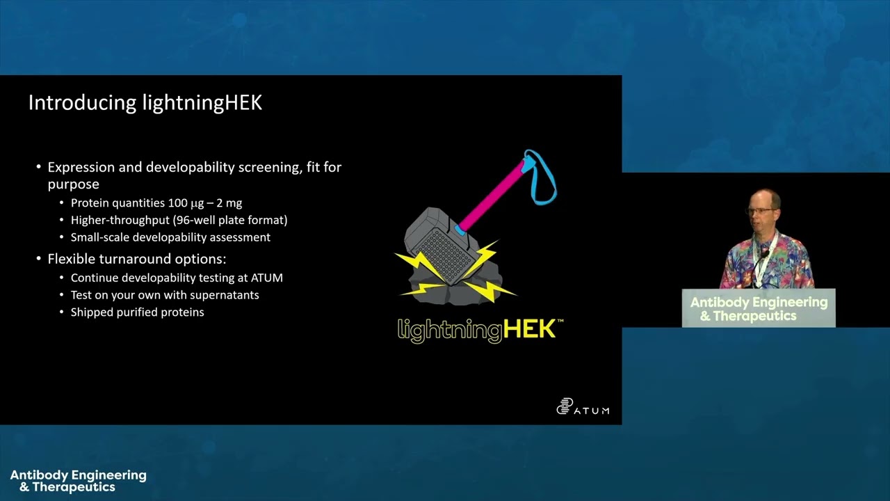 An Integrated Pipeline from Antibody Panel to Drug Candidates. ATUM @ AET Conference Dec 15 2025
