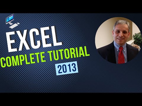 , title : 'Excel 2013 Tutorial: A Comprehensive Guide to Excel for Anyone'