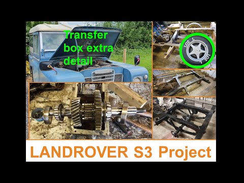 Transfer Box Strip down in Detail - 7 Supplemental Land Rover Series 3 Project