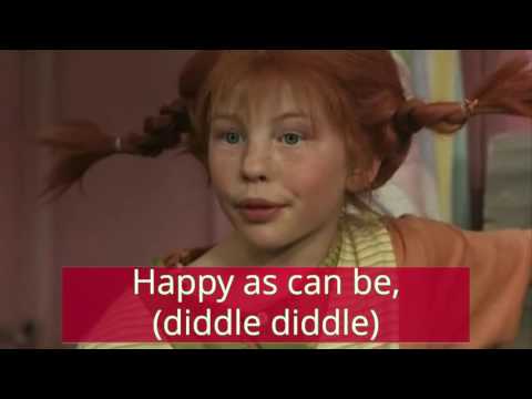 "Pippi Longstocking" Song Lyrics, From 1969 Movie