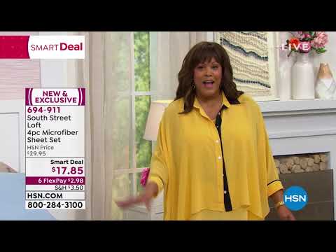 HSN | Bedding Essentials featuring South Street Loft 03.31.2020 - 07 AM