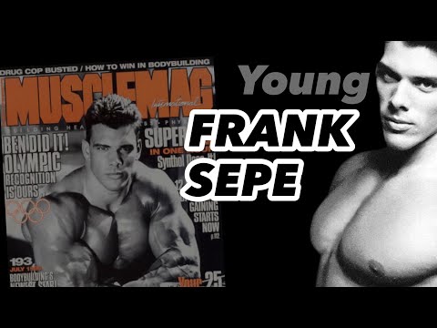 Young bodybuilder FRANK SEPE - The 90s at Venice Beach [Muscle Beach]