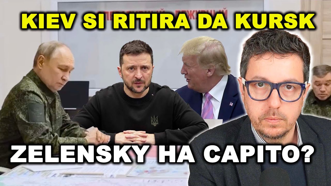 KIEV SI RITIRA DA KURSK | I NEGOZIATORI DI TRUMP a MOSCA | Forse Zelensky non ha capito