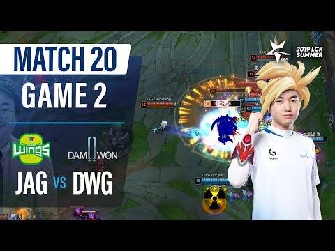 JAG vs DWG | Match20 Game2 H/L | 2019 LCK Summer
