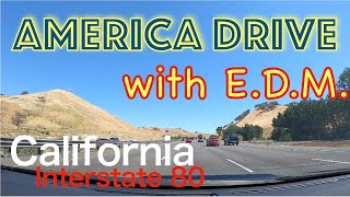 【4K アメリカドライブ】EDMを聴きながらカリフォルニアの高速道路ドライブしてきた！！