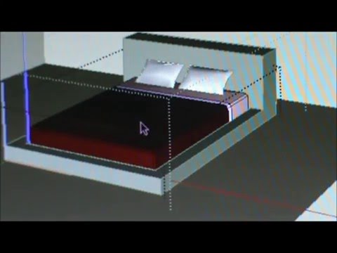 How to make a room easy using Google SketchUp 8