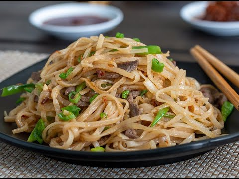 Beef Noodle with Spicy XO Sauce
