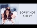 Demi Lovato - Sorry Not Sorry (Traducción en español) Demi Lovato - Sorry Not Sorry (Traducción en español)
