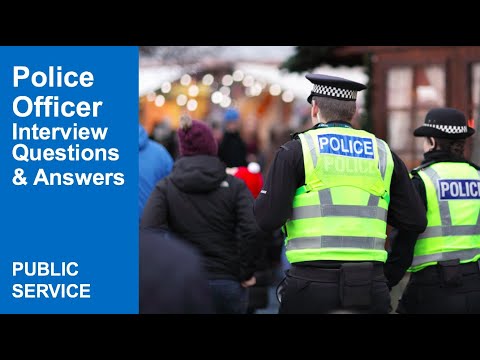 警務人員能力面試題!(公共服務) (POLICE OFFICER COMPETENCIES Interview Questions! (PUBLIC SERVICE))