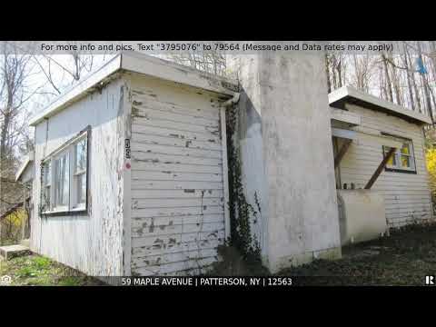 Priced at $139,000 - 59 Maple Avenue, Patterson, NY 12563