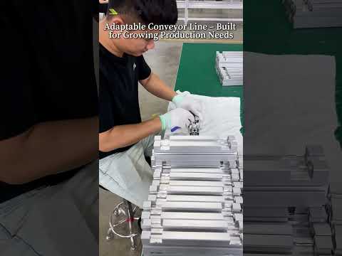 Smart Conveyor Systems Boost Factory Efficiency #conveyors #machine #conveyorsystem #factory #cnc