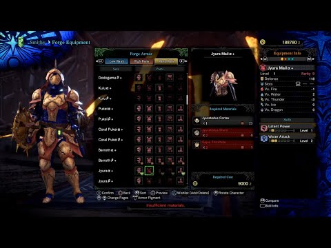 MH World: Iceborne  -  Armory  | Jyura Armor