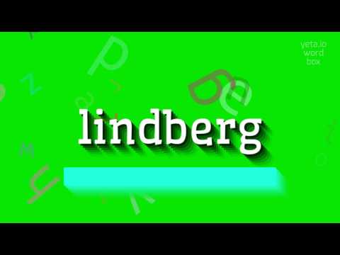 How to say "lindberg"! (High Quality Voices)