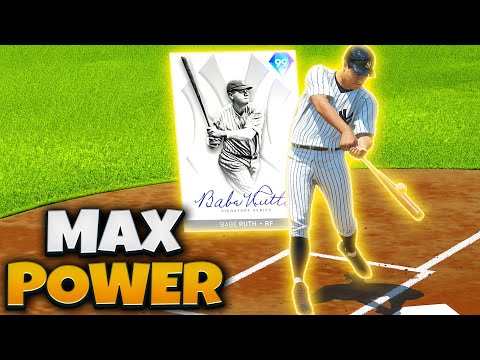 I Built a MAX POWER TEAM in MLB The Show 22!