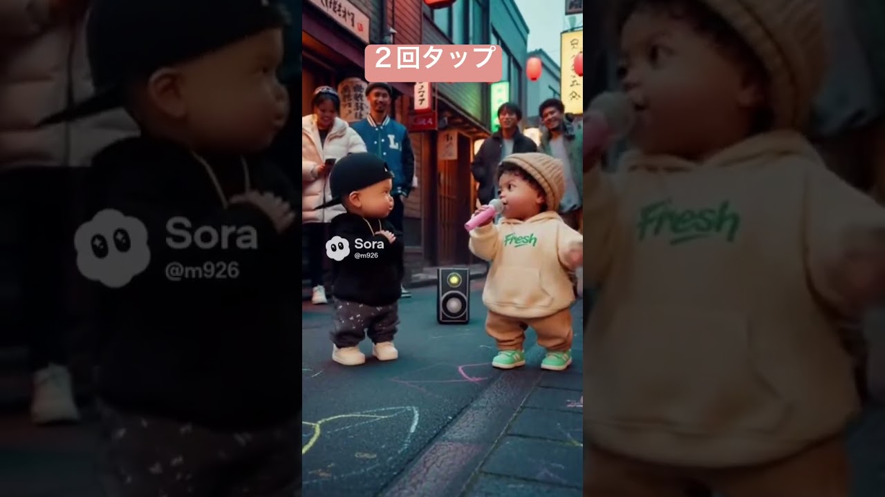 ラップバトル❤️ #ai