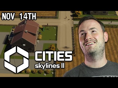 Sips Plays Cities Skylines II! - (14/11/23) - dr eddies londonesque city DELC