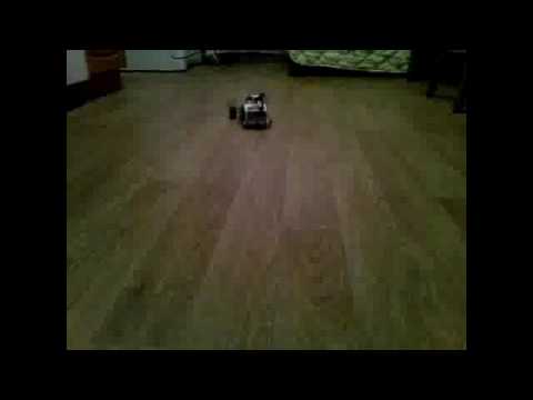 Мини драгстер с коробкой передач ev3.