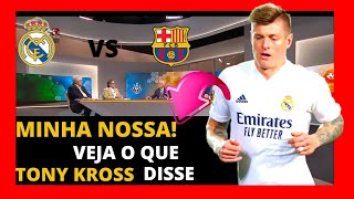 TONI KROSS MANDA RECADO PARA TORCIDA|SUPERCOPA DA ESPANHA|BARCELONA X REAL MADRID|NOTICIASDOFUTEBOL