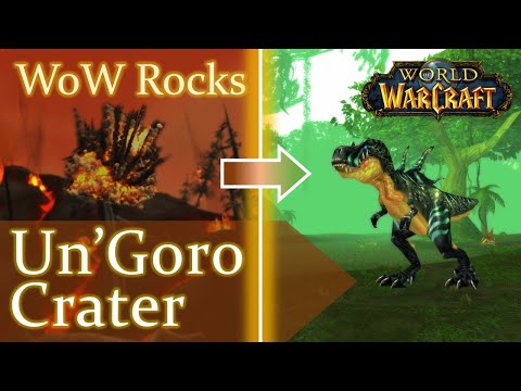 The Explosive Geology of Un'Goro Crater! - WoW Rocks | World of Warcraft