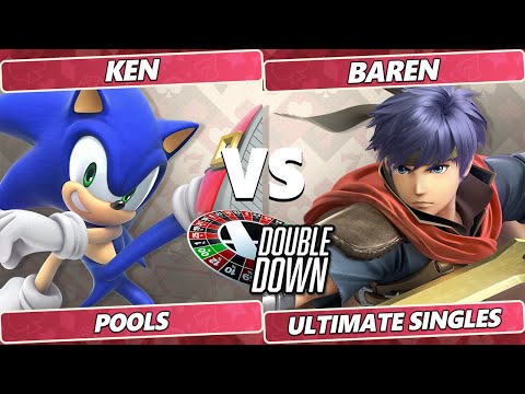 Double Down 2022 - KEN (Sonic) Vs. Baren (Ike) SSBU Smash Ultimate Tournament