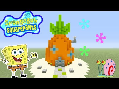 Minecraft Tutorial: How To Make Spongebob Squarepants House "Spongebob Squarepants"