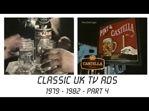 Classic Retro UK TV Adverts from the Eighties (80s) Part 4 - Cinzano!