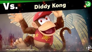 Super Smash Bros. Ultimate World of Light - Unlocking Diddy Kong - Donkey Kong Country