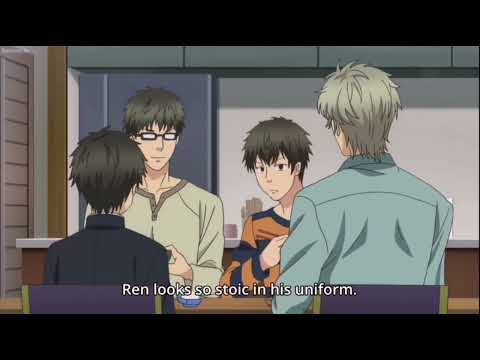 Ren's uniform turns haru on😂 | Super lovers/BL