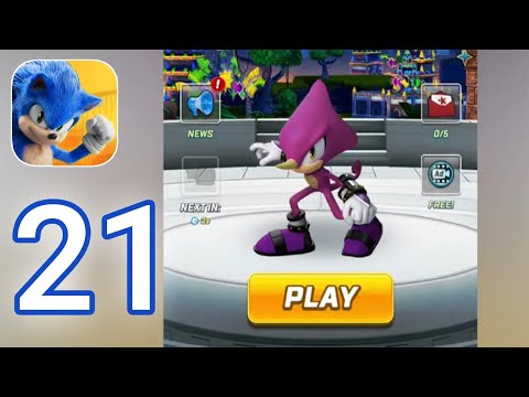 Sonic Forces - Gameplay Walkthrough Part 21 - Espio Unlocked (iOS, Android)