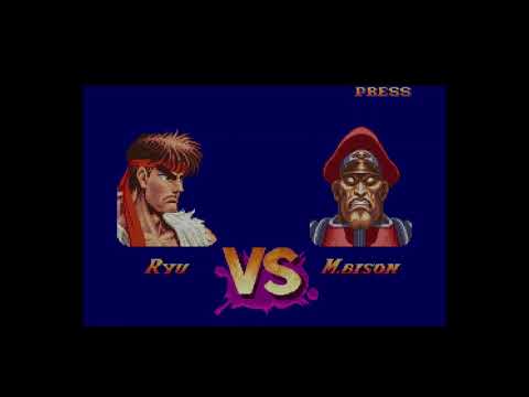 Super Street Fighter II: The New Challengers 1993 (Ryu vs M. Bison) with 8BitDo FC30 gamepad
