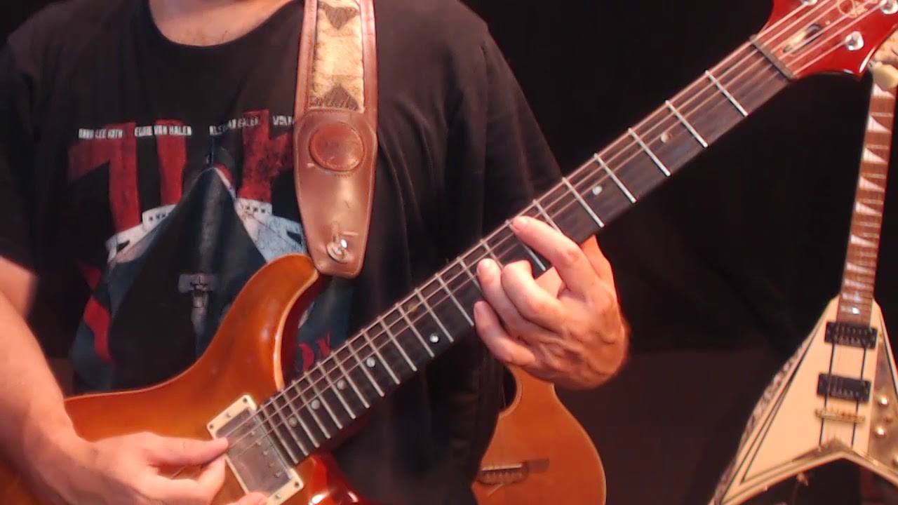 Power chords on the E and A strings mixed