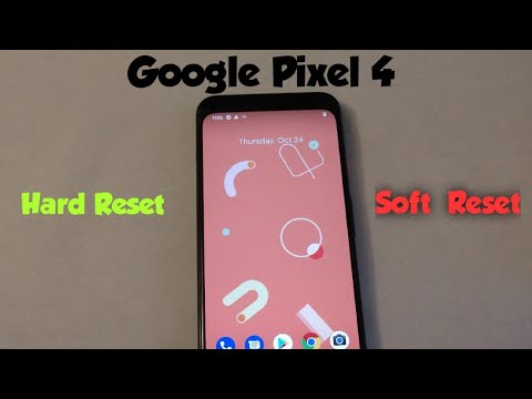 Google pixel 4 Hard reset and Soft reset ( factory data reset )