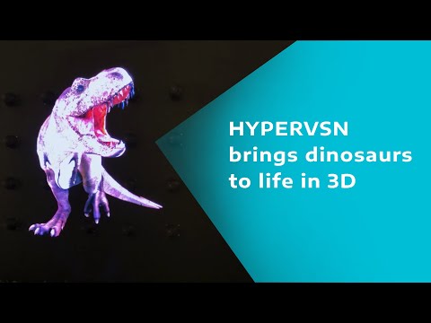 Holographic Dinosaurs at the BAB2 Mall