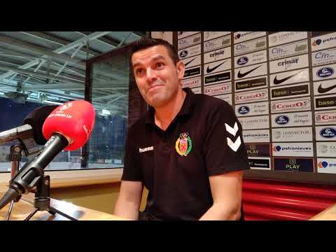 Rueda de prensa Xavi Molist Terrassa F. C. - C. E. L'Hospitalet temporada 18/19