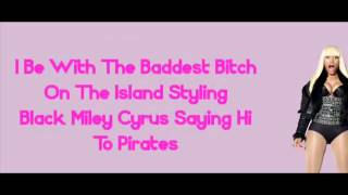 Nicki Minaj-Dang-a-lang(verse lyrics)