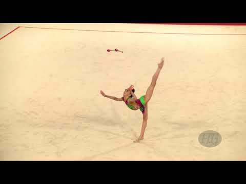 ARTIC Tamara (CRO) - 2019 Rhythmic Junior Worlds, Moscow (RUS) - Qualifications Clubs