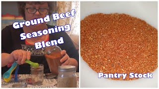 Ground Beef Seasoning Blend | Pantry Stock