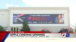 Opening date announced for new Warwick Mall movie theater
