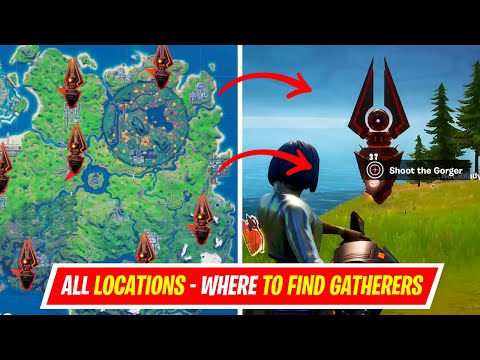 [ALL LOCATIONS] Where to find Gorgers and How to deal damage with Gatherer's remains in Fortnite