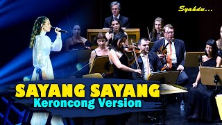 Download lagu SAYANG SAYANG - Yen Awan Tansah Kelingan || Keroncong Version Cover mp3