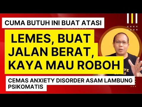 Kamu Sering Lemes tiba tiba? Takut jatuh? Pikiran kemana mana? Tambah Cemas? Pake ini aja beres..