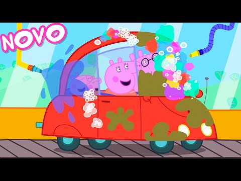 Capa de Peppa Pig Português Brasil | Detonando a Sujeira | NOVO Contos da Peppa Pig