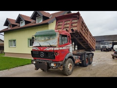 TRUCK MERCEDES-BENZ SK 2635 6X4 - PART 1 FIŠ TRUCKS SLOVENIA