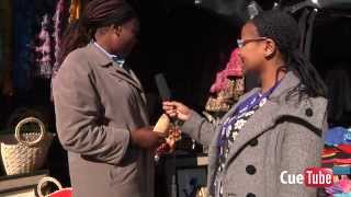 preview picture of video 'On the beat at the Grahamstown Cathedral Square Market'