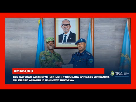 Col Gatsinzi yatangiye imirimo nk’Umugaba w’Ingabo zirwanira mu Kirere Wungirije ushinzwe Ibikorwa