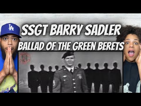Wow! | FIRST TIME HEARING - SSgt Barry Sadler -  Ballad Of The Green Berets REACTION