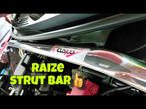 CUSCO FRONT STRUT BAR FOR TOYOTA RAIZE - UNBOX AND INSTALLATION