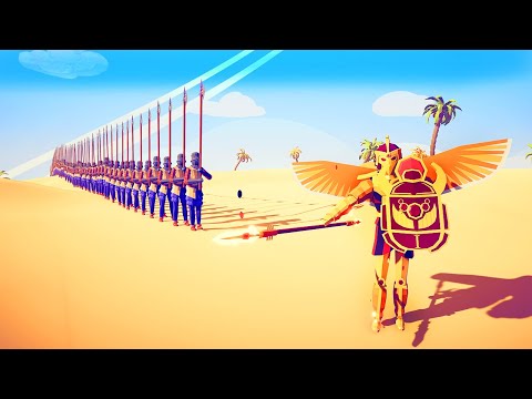 WARRIOR OF RA vs EVERY UNIT | TABS - Totally Accurate Battle Simulator
