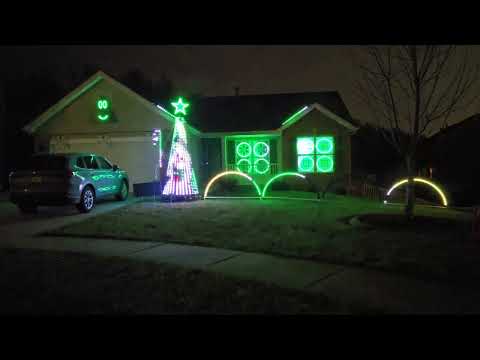 The Grinch – Dr. Seuss How the Grinch Stole Christmas XLights Christmas Light Show 2024